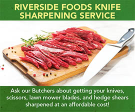 Riverside Foods Knife Sharpening