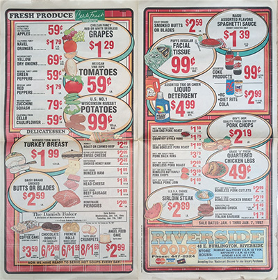 Photo of Riverside ad from 1997 - Pages 2 and 3.